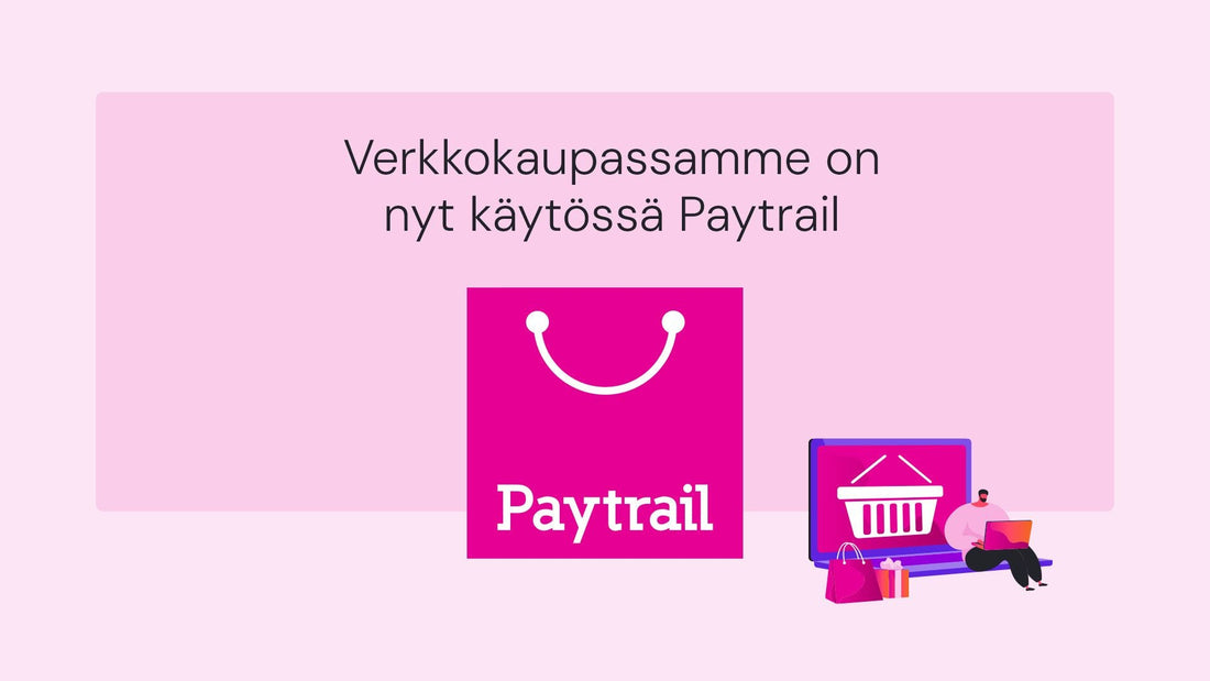 Turvallista verkkomaksamista suosikkimaksutavallasi! 🛍️