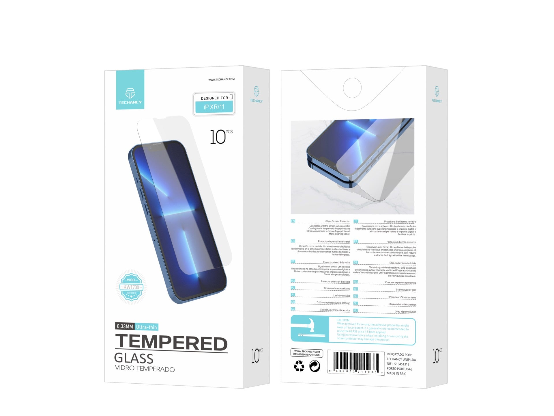 Techancy Panssarilasi iPhone XR/11 – KW1500