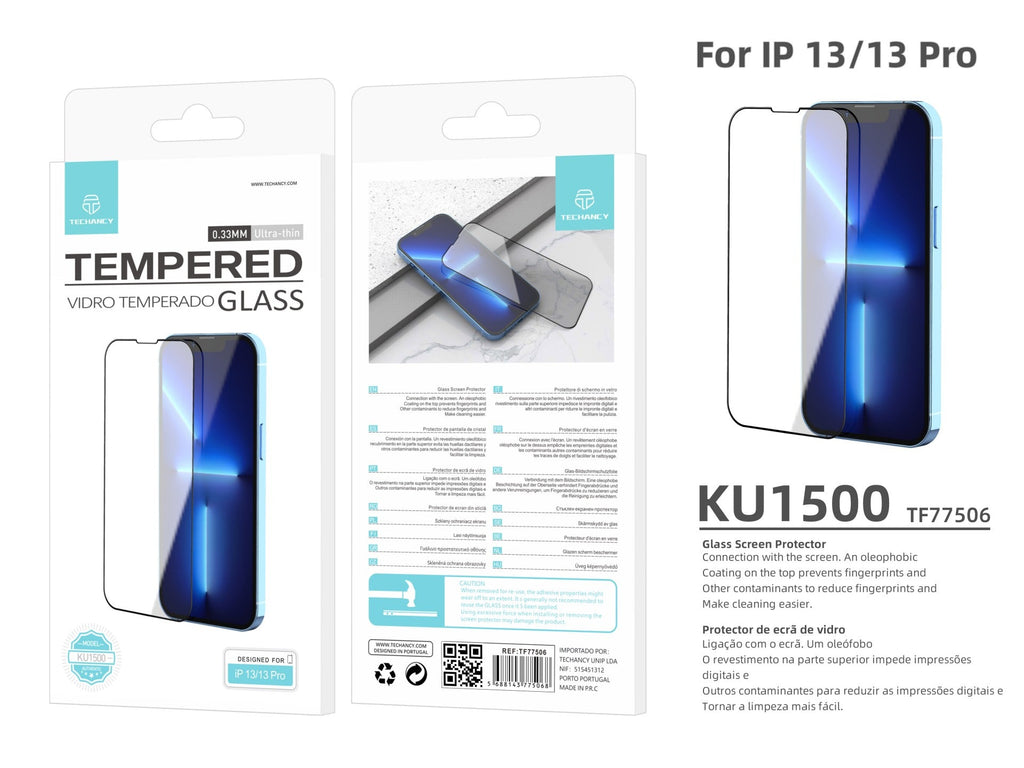 Techancy Panssarilasi iPhone 12/12 Pro – KU1500