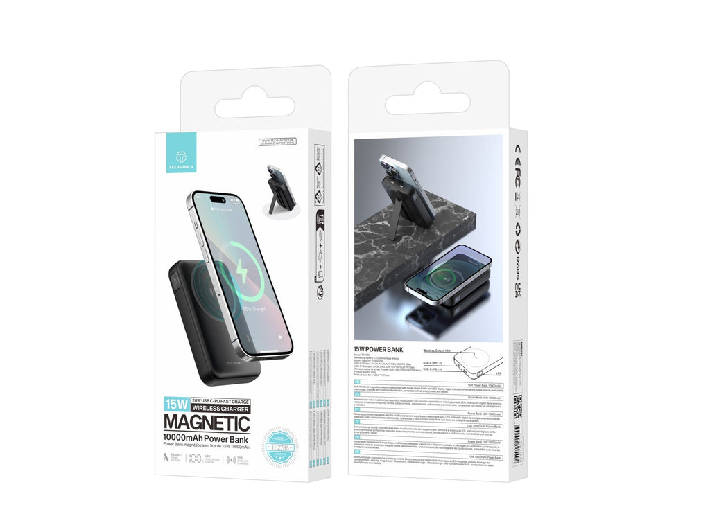 Techancy Varavirtalähde 15 W – TF2786 – musta