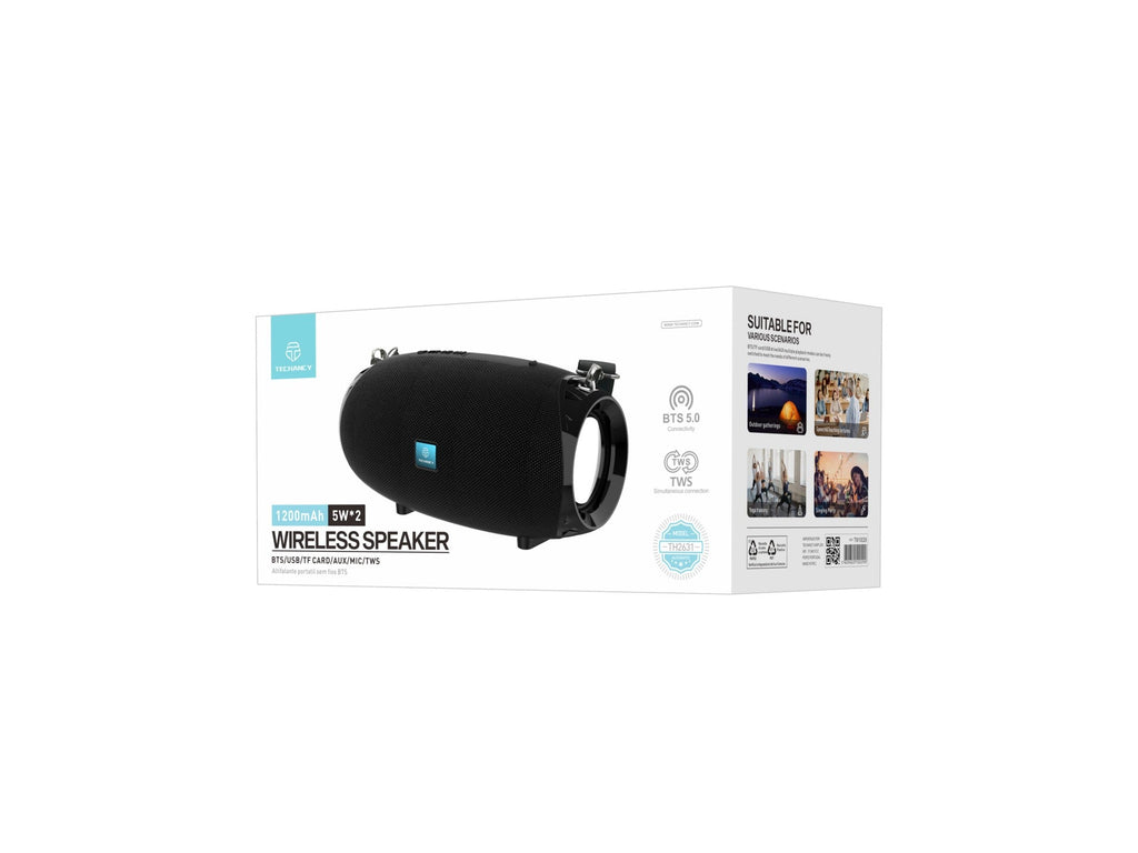 Techancy Bluetooth-kaiutin – TH2631 – musta