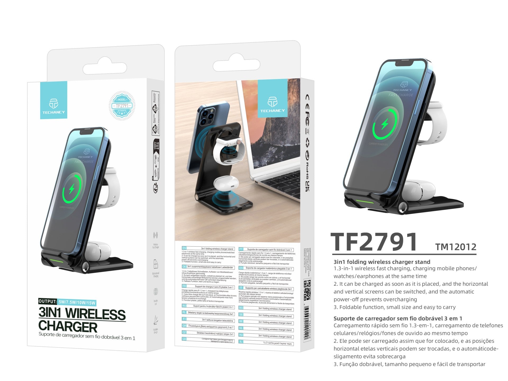 Techancy Langaton laturi 15 W – TF2791