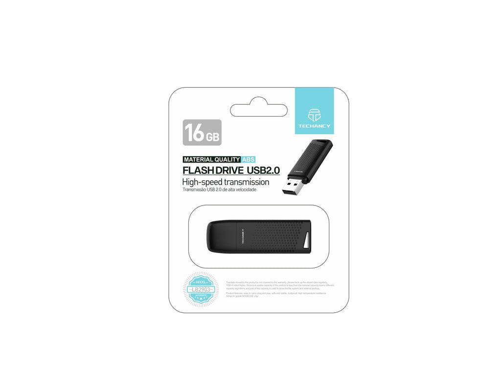 Techancy USB-muistitikku – LB2903 – musta