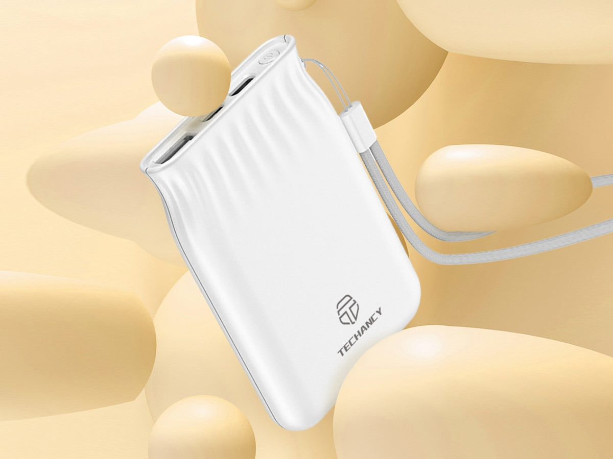 Varavirtalähde 6 500 mAh 10 W, valkoinen