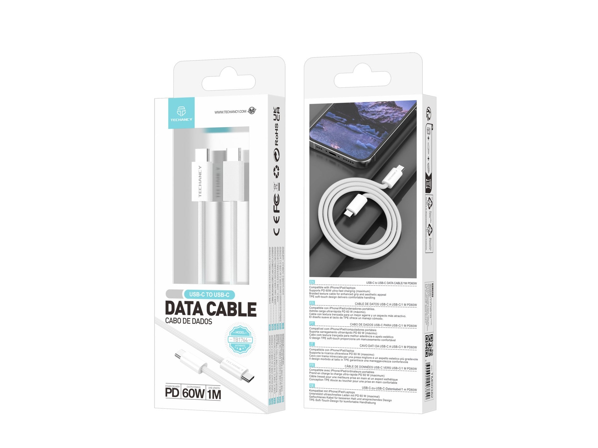 Techancy Lataus- ja datakaapeli – TB4764