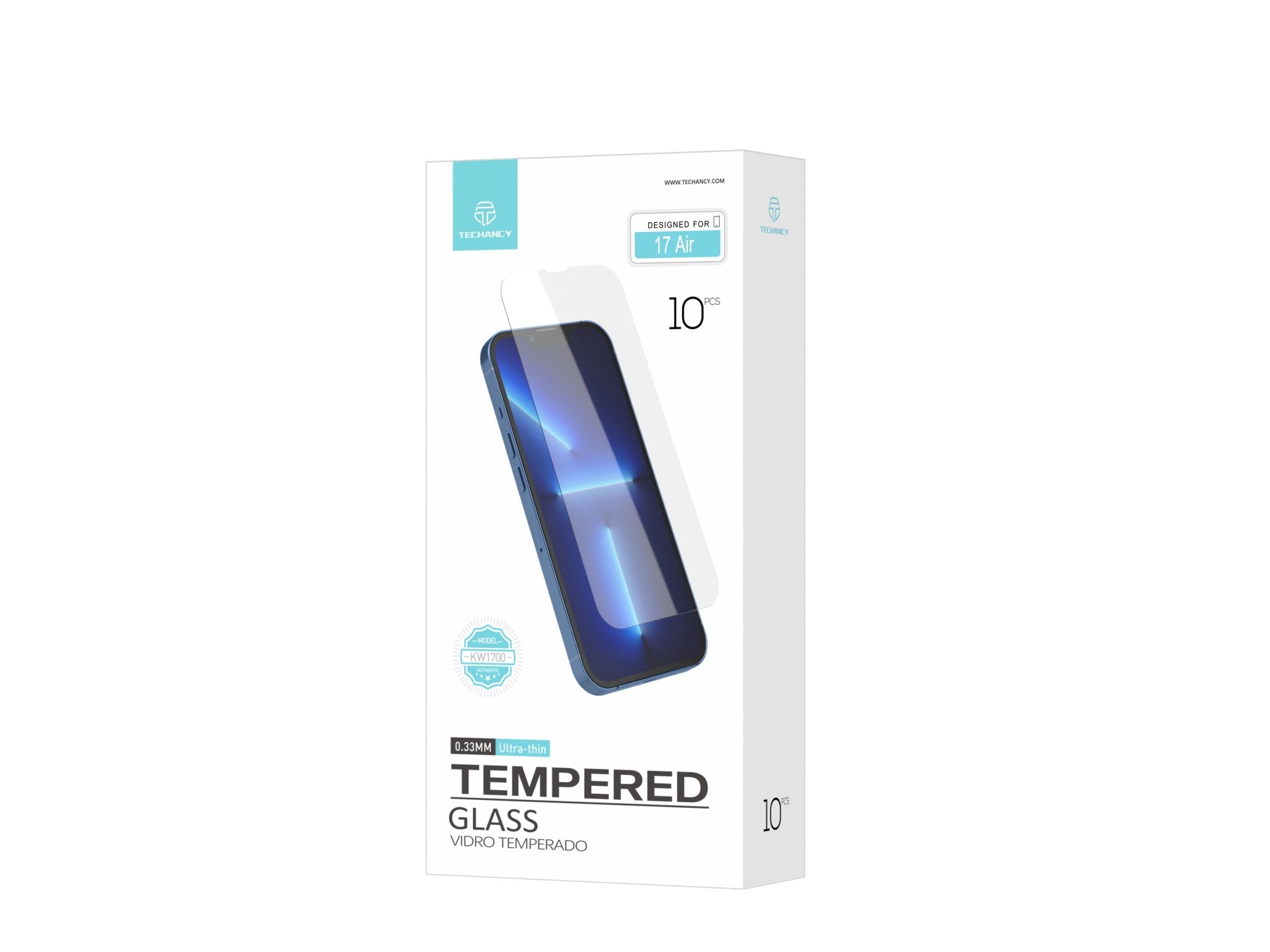 Techancy Panssarilasi iPhone 17 Air – KW1700