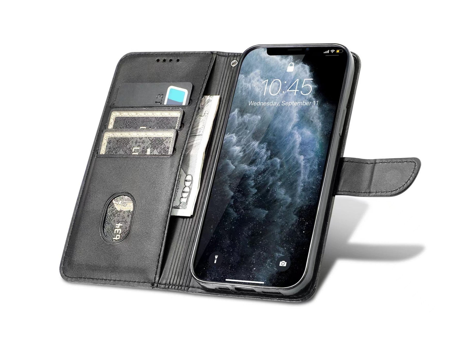Techancy Nahkainen lompakkokotelo iPhone XR – KX5600