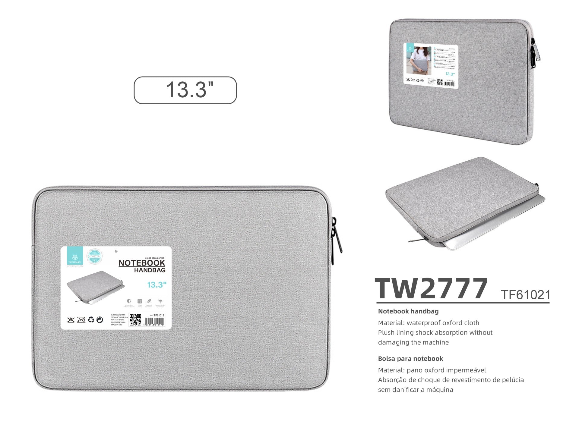 Techancy Kannettavan tietokoneen laukku – TW2777