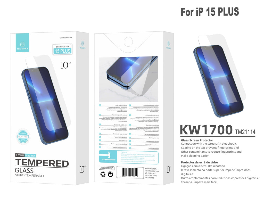 Techancy Panssarilasi iPhone 15 Plus – KW1700