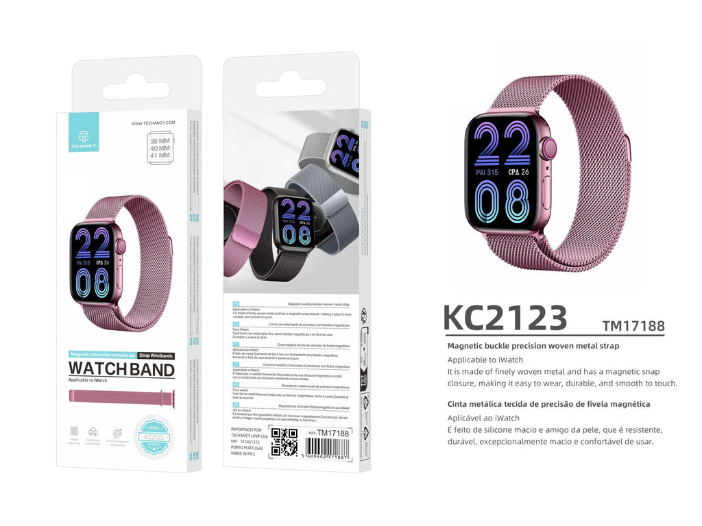 Techancy Ranneke Apple Watch Series: 38mm/40mm/41mm – KC2123