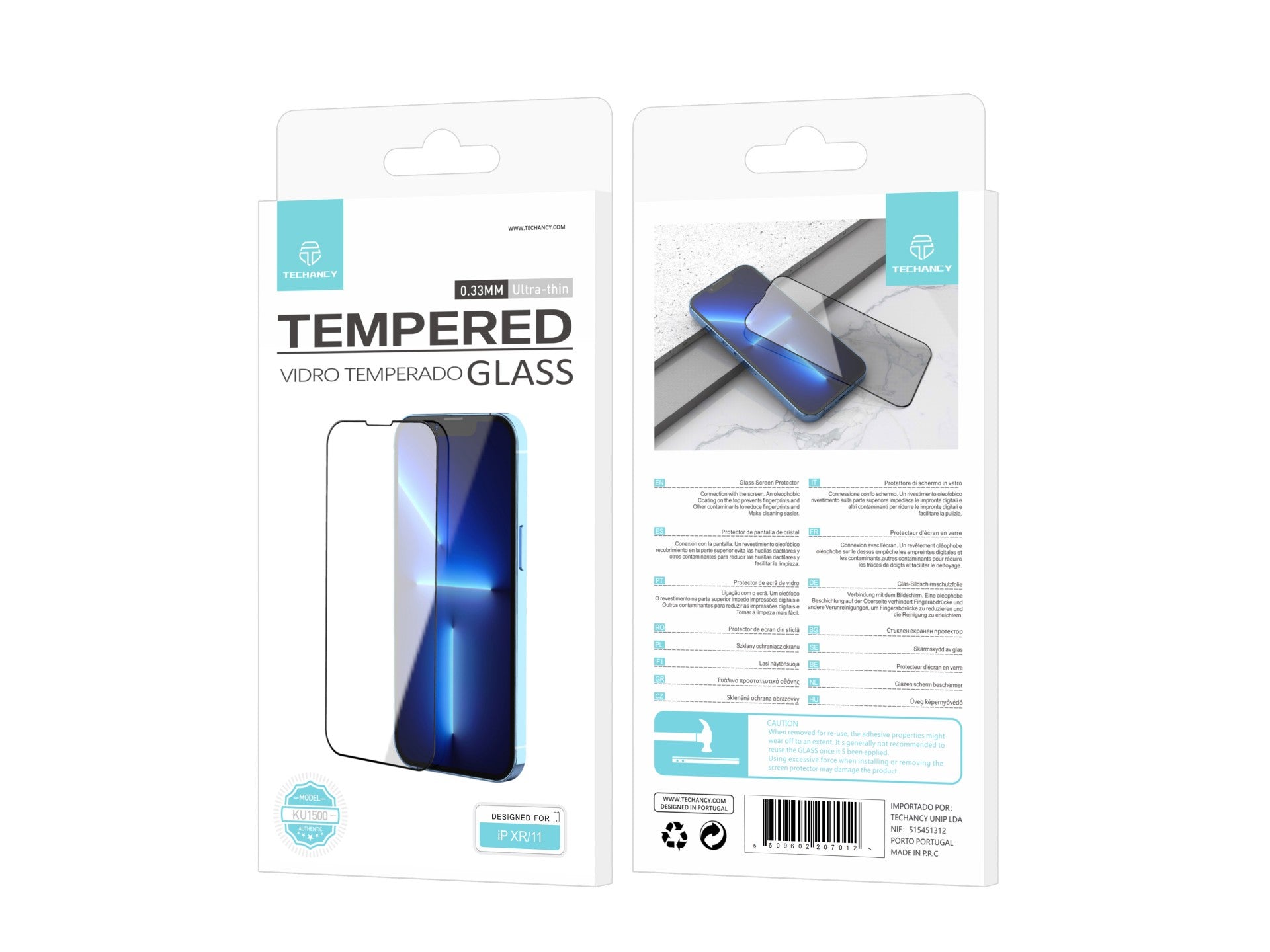 Techancy Panssarilasi iPhone XR/11 – KW1500