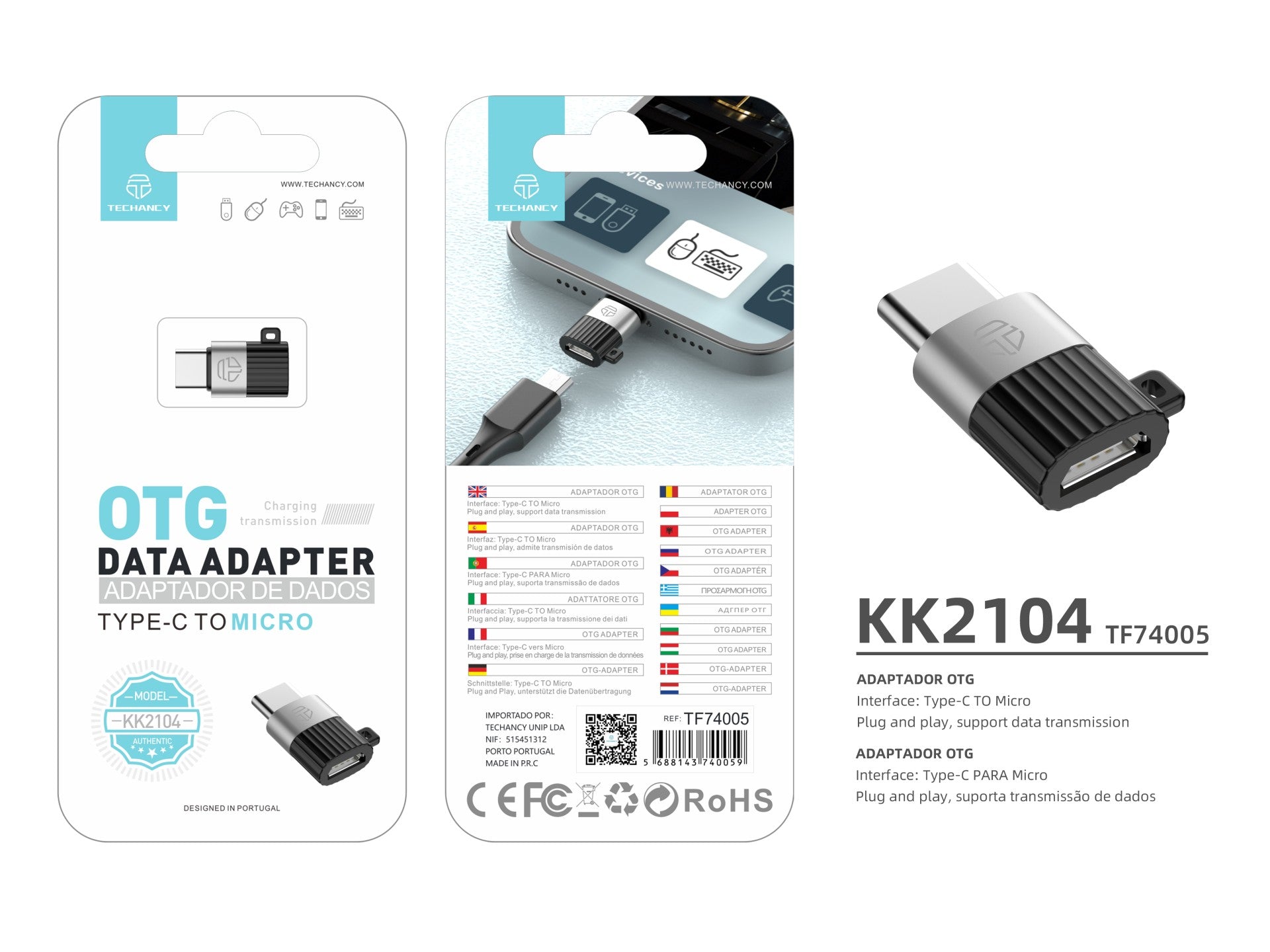 Techancy OTG-sovitin – KK2104
