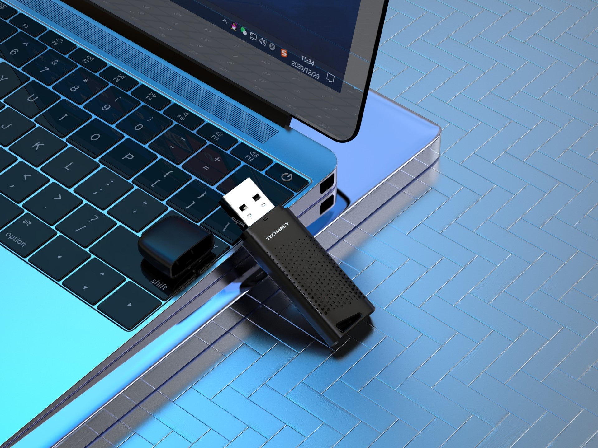 Techancy USB-muistitikku – LB2903 – musta