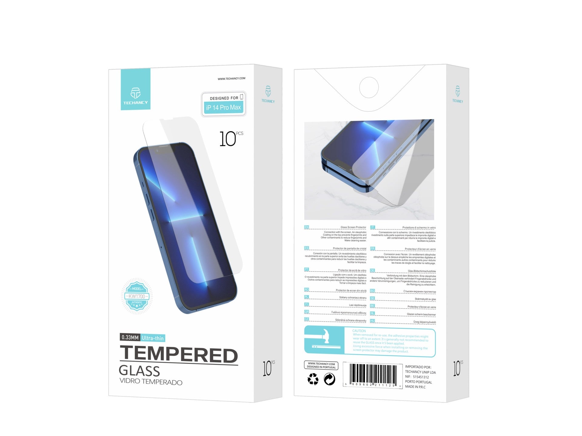 Techancy Panssarilasi iPhone 14 Pro Max – KW1700